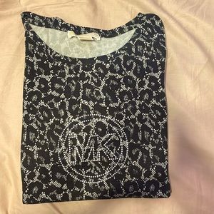 Brand new Michael kors animal print T-shirt.